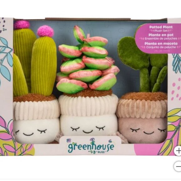 NEW plush stuffies succulents - Picture 2 of 2